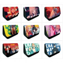 Chainsaw Man anime triangle pen bag pencil case