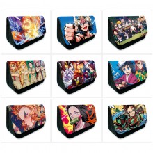 Demon Slayer anime triangle pen bag pencil case