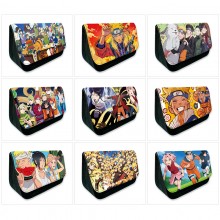 Naruto anime triangle pen bag pencil case