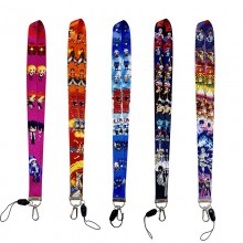 Fairy Tail ID cards holders cases lanyard phone straps hang rope key chain