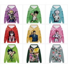 Hunter x Hunter anime long sleeve hoodie sweater cloth