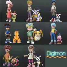 Digimon Adventure Tailmon Gomamon Patamon Gabumon Figures