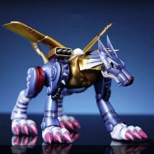 Digital Monster Metal Garurumon anime figure