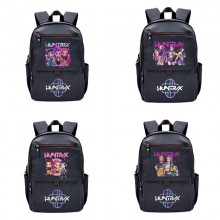 K-POP Demon Hunters canvas drawstring backpack bag...