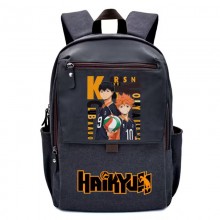 Haikyuu anime canvas drawstring backpack bags