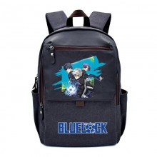 Blue Lock anime canvas drawstring backpack bags