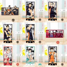 Haikyuu anime metal bookmarks