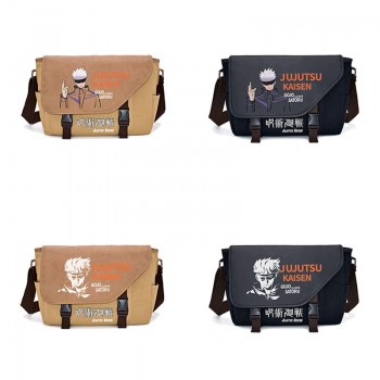 Jujutsu Kaisen anime canvas satchel shoulder bags
