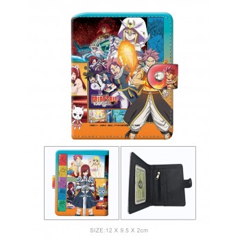 Fairy Tail anime snap wallet purse