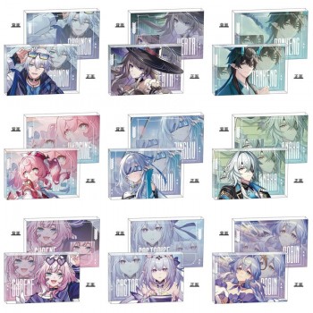 Honkai Star Rail game Acrylic Friendship Plaque Stand Figure