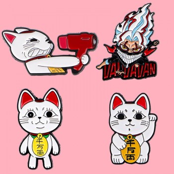 Dandadan anime Alloy Enamel Badges Brooch Pins