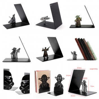 star Wars metal bookends bookshelves bookcase shelf a pair