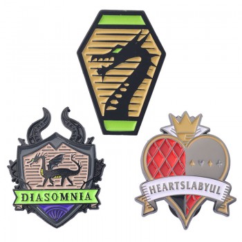 Twisted-Wonderland alloy brooch pins