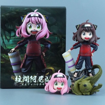 SPY x FAMILY Anya Forger cos Senju Hashirama anime figure