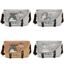 Totoro anime canvas satchel shoulder bags