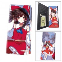 Touhou Project anime long wallets card holder purs...