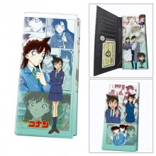 Detective Conan anime long wallets card holder pur...