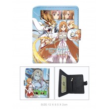 Sword Art Online anime snap wallet purse