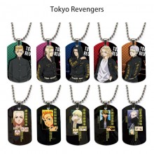 Tokyo Revengers anime dog tag military army neckla...