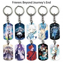 Frieren Beyond Journey's End alloy two-sided pendant key chain keychains