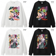 Dandadan anime long sleeve round neck thick cotton...