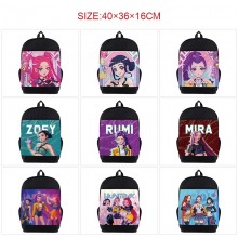 K-POP Demon Hunters nylon backpack bags