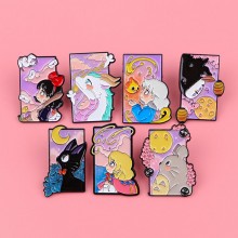 Totoro classic anime Alloy Enamel Badges Brooch Pins