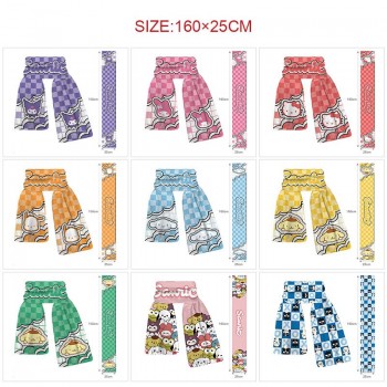 Sanrio Melody kitty Cinnamoroll Kuromi anime wrap scarf