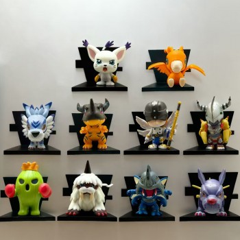10pcs/set Digital monster Digimon Adventure figures Fridge magnets