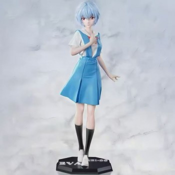 27cm EVA Ayanami Rei school uniform anime figure