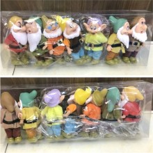 7pcs/set Snow White and The Seven Dwarfs Action Fi...