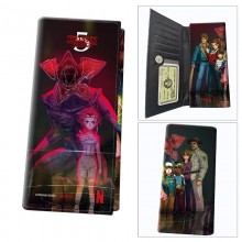 Stranger Things anime long wallets card holder purse