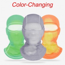 Color-Changing Riding Headgear Heat-Sensitive Fabric Cycling Hat
