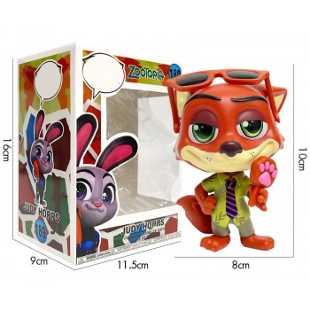 Funko POP 189 Zootopia Judy Hopps Nick Wilde anime figure