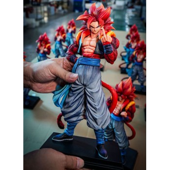 33cm Dragon Ball JG Super Saiyan 4 Gogeta anime figure