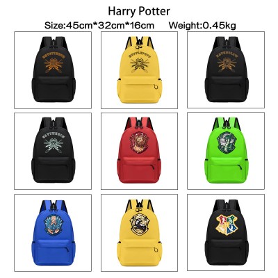 Harry Potter anime backpack bags