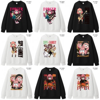 SPY x FAMILY anime long sleeve round neck thick cotton hoodies cloth