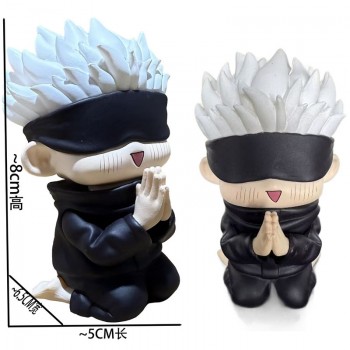 Jujutsu Kaisen Gojo Satoru kneeling position anime Figure(OPP bag)