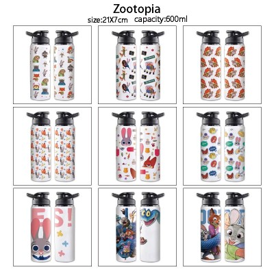 Zootopia anime sports aluminum alloy bottle kettle mug