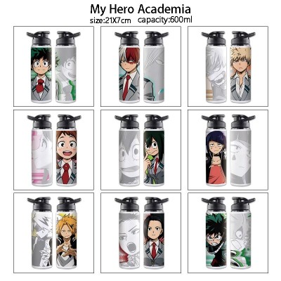 My Hero Academia anime sports aluminum alloy bottle kettle mug