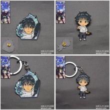 Jujutsu Kaisen anime alloy key chain necklace brooch pin