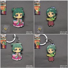 The Apothecary Diaries Maomao anime alloy key chains necklaces pins