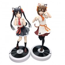 K-ON Cat Ear Hirasawa Yui Nakano Azusa anime figure