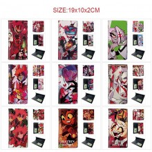 Hazbin Hotel PU Long Wallets Purses ID Card Holder