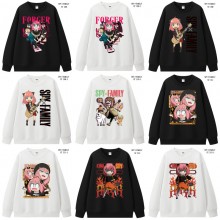 SPY x FAMILY anime long sleeve round neck thick co...