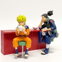 Naruto Uzumaki Naruto Umino Iruka Eat Noodles anim...