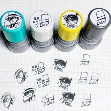 Detective conan anime logo seal stamp