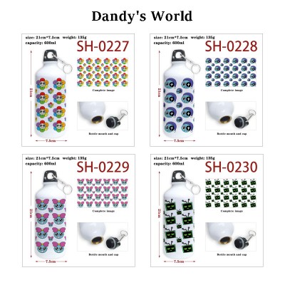 Dandy's World Aluminum Water Bottle Drinking Cup