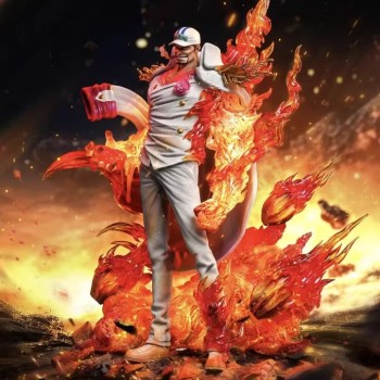 30cm One Piece Three Admirals Akainu Sakazuki anime Figure