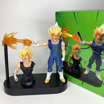 Dragon Ball Vegeta and bust anime figures set